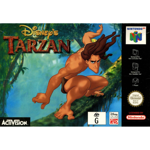 Disney's tarzan 2024 nintendo 64