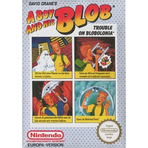 A boy and hot sale his blob nes