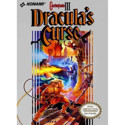 Castlevania III Dracula's Curse authentic for Nintendo NES