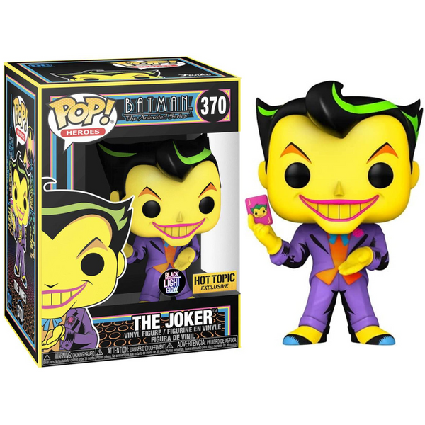 Pop! and Tee: Batman: The Animated Series - The Joker (Blacklight)