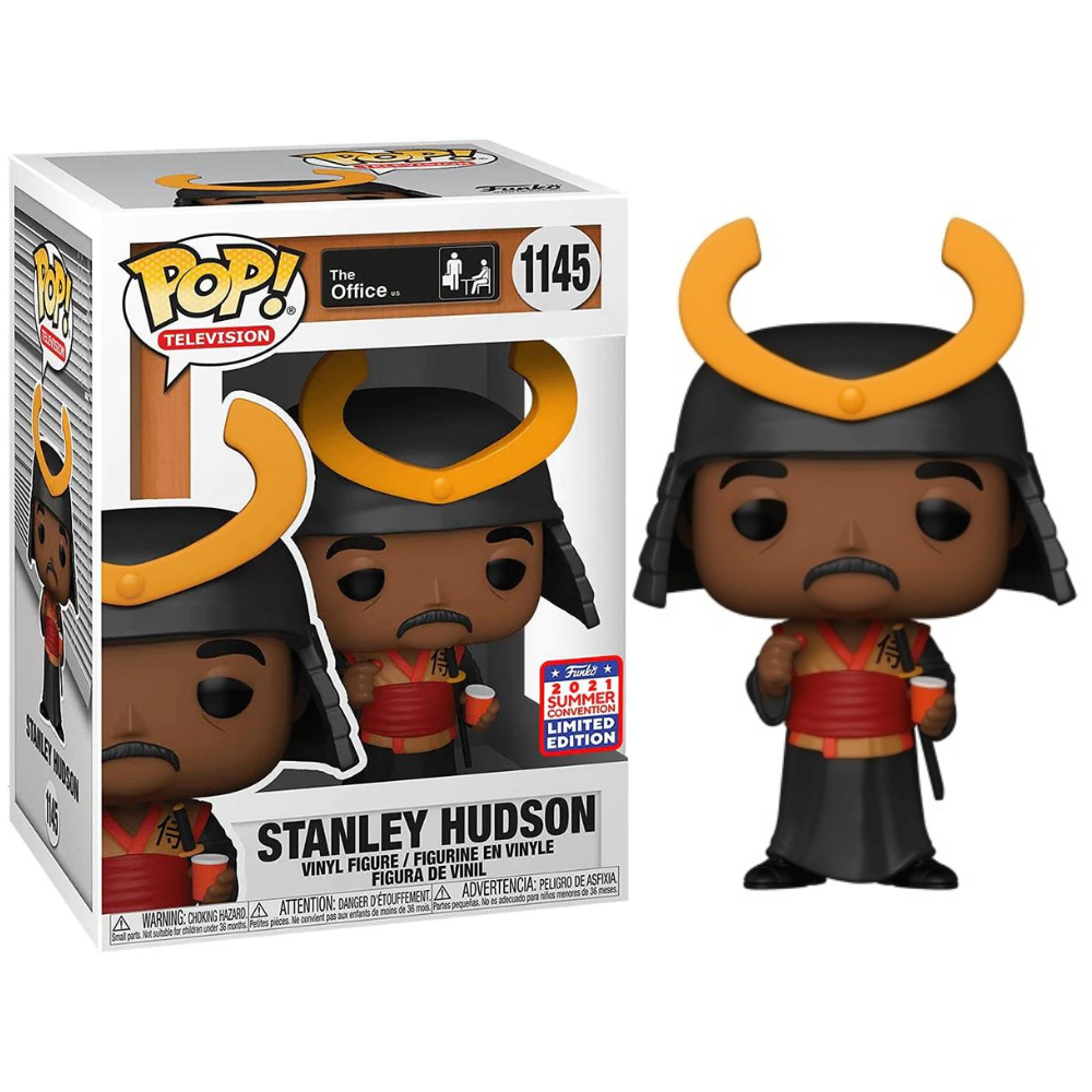 Funko Pop The Office - Stanley Hudson (Samurai) 2021 Summer Convention