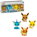 Funko Pop Pokemon - Eevee/ Vaporeon/ Jolteon/ Flareon 4-Pack