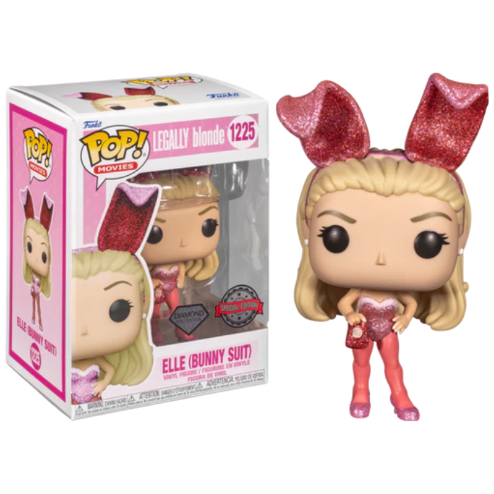 Funko Pop Legally Blonde - Elle (Bunny Suit) Diamond Special Edition EX