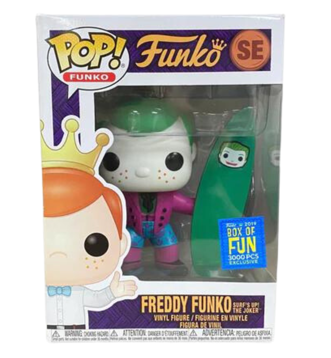 Funko Pop Funko - Freddy Funko Surf's Up The Joker (Funko 2019 Box Of Fun 3000 PCS Ex)