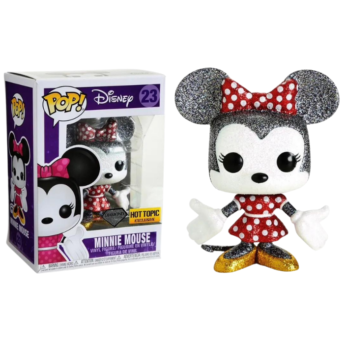 Funko Pop Disney - Minnie Mouse Diamond Collection Hot Topic EX