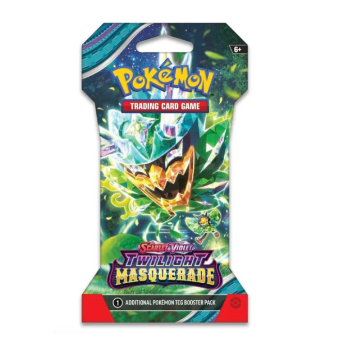 Pokemon TCG: Scarlet & Violet Twilight Masquerade Sleeved Booster Pack