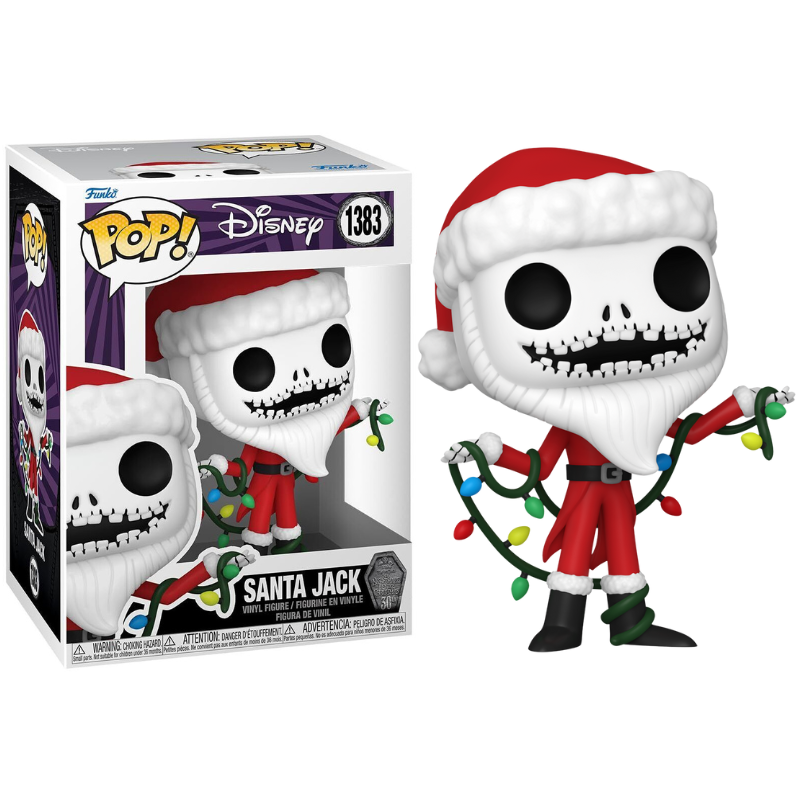 Funko Pop The Nightmare Before Christmas - Santa Jack Skellington