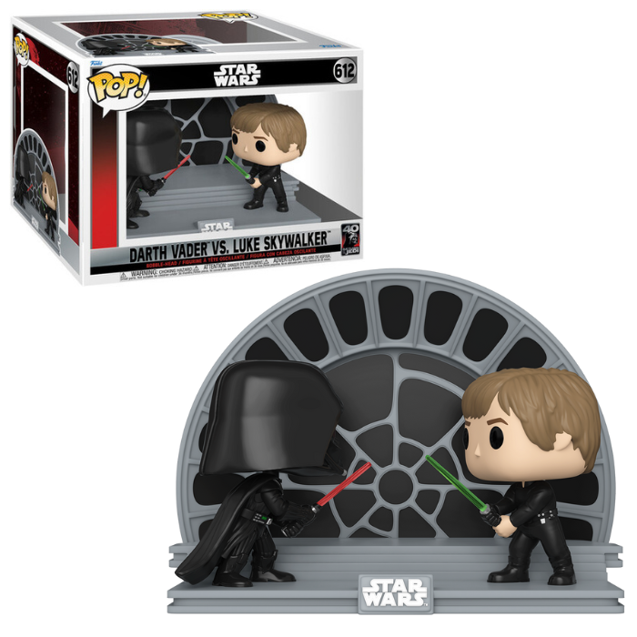 Funko Pop Moment Star Wars - Darth Vader Vs. Luke Skywalker