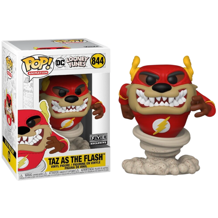 Funko Pop DC Looney Tunes - Taz As The Flash FYE EX