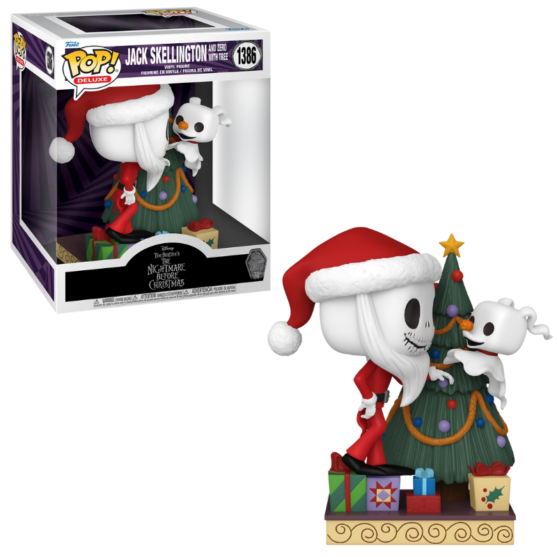 Funko Pop The Nightmare Before Christmas - Jack & Zero With Tree