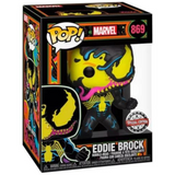 Funko Pop Marvel - Eddie Brock (Blacklight) Special Edition EX