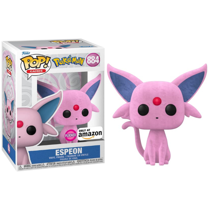 Funko Pop Pokemon - Espeon (Flocked) Amazon EX