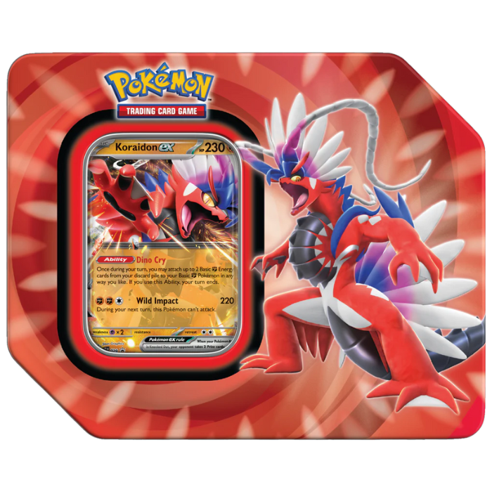 Pokemon 2023 Paldea Legends Tin