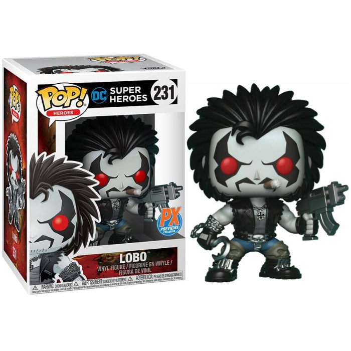 Funko Pop DC Super Heroes - Lobo PX Previews EX