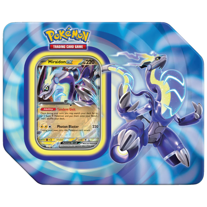 Pokemon 2023 Paldea Legends Tin