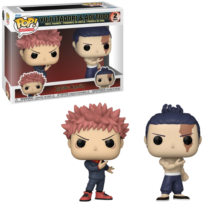 JUJUTSU KAISEN - POP Animation - Itadori & Todo 2 Pack : :  Bobble Head POP Funko JuJuTsu Kaisen