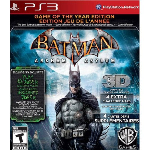 Batman: Arkham Asylum [Game of the Year Greatest Hits]