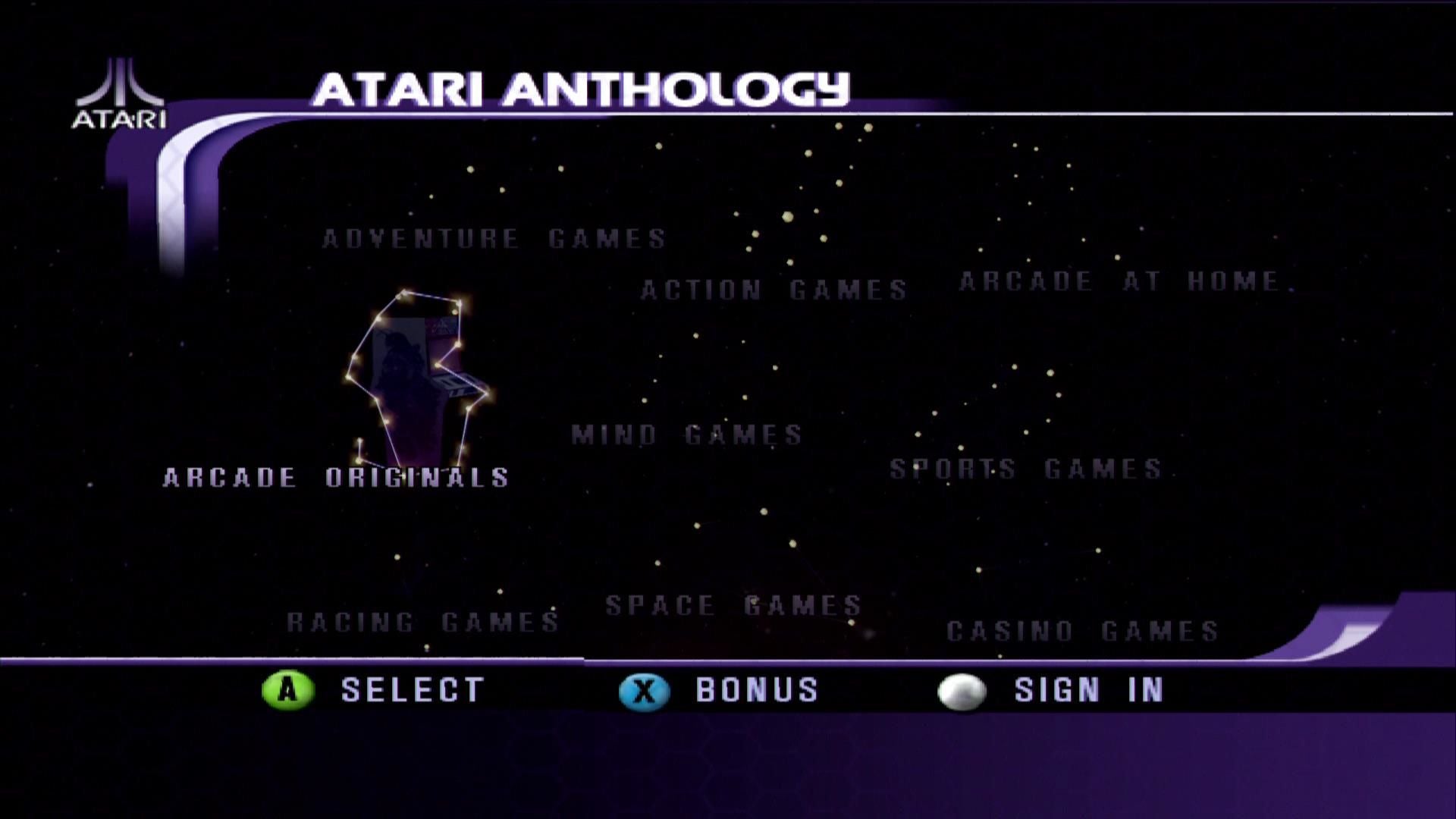 Atari Anthology: 80 Classic Games in One