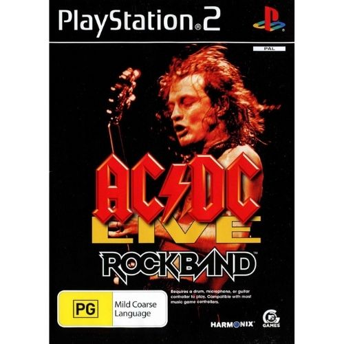 AC/DC Live Rock Band Track Pack