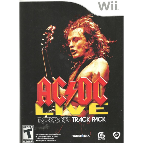 AC/DC Live Rock Band Track Pack