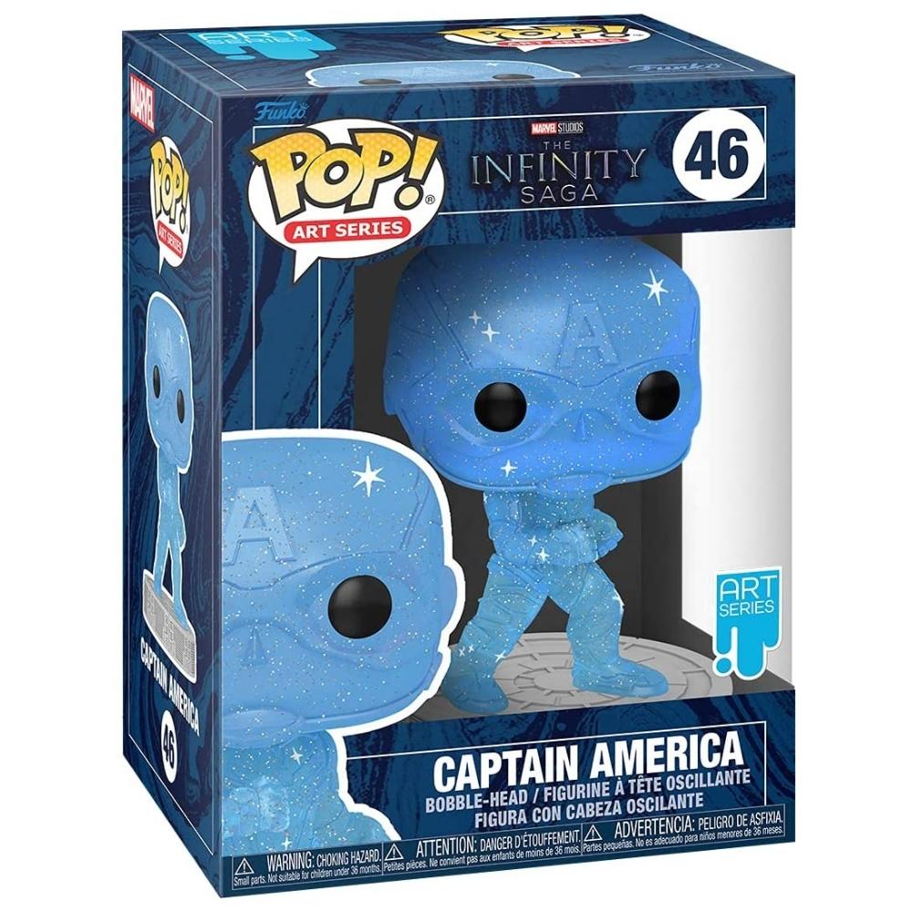 Funko Pop Marvel Infinity Saga Artist Series - Captain America (BU)