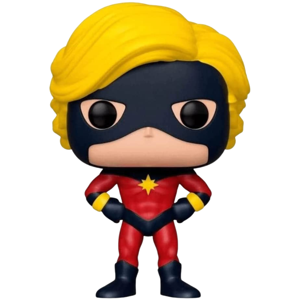 Funko Pop Marvel 80 Years - Captain Marvel (Mar-Vell) 2019 Fall Convention  EX