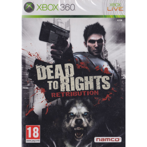 XBOX 360 Dead to Rights Retribution Video Game NEW & SEALED Made
