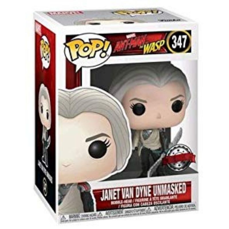 Funko Pop Ant-Man And The Wasp - Janet Van Dyne Unmasked Target EX