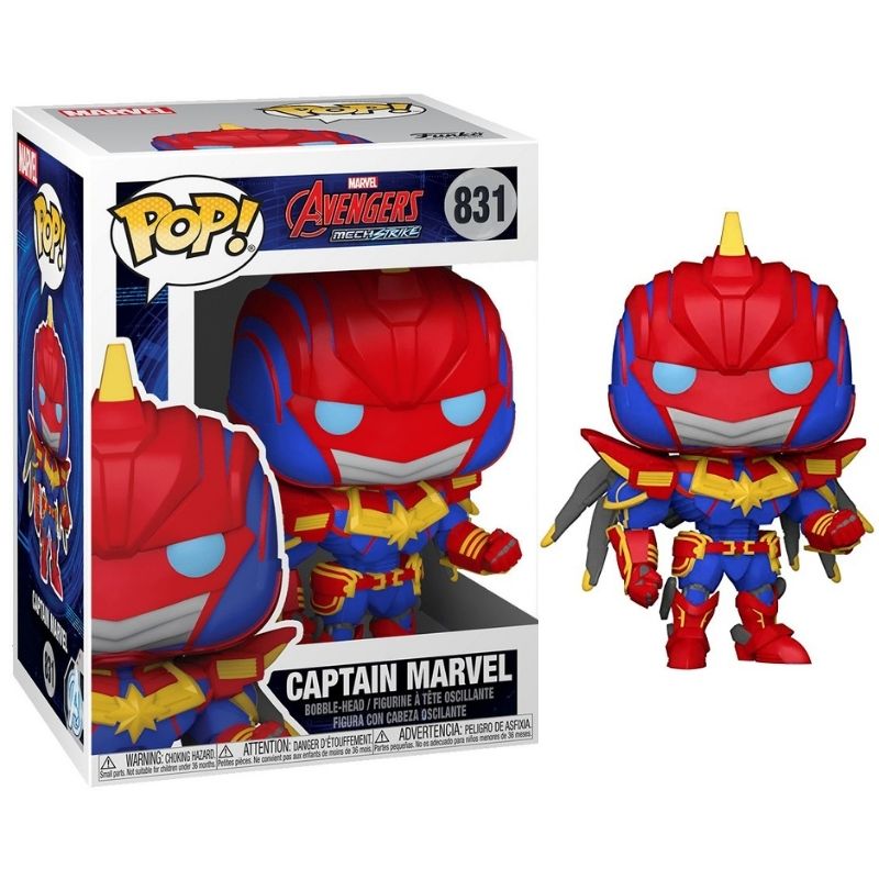 Funko Pop Avengers Mech Strike - Captain Marvel