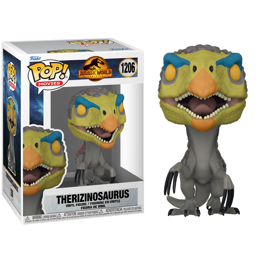 Funko Pop Jurassic World Dominion Therizinosaurus Loading Screen 