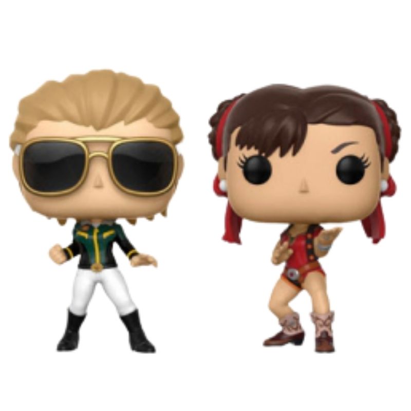 Funko Pop Marvel Gamerverse 2 Pack - Captain Marvel Vs Chun-Li Hot Topic EX