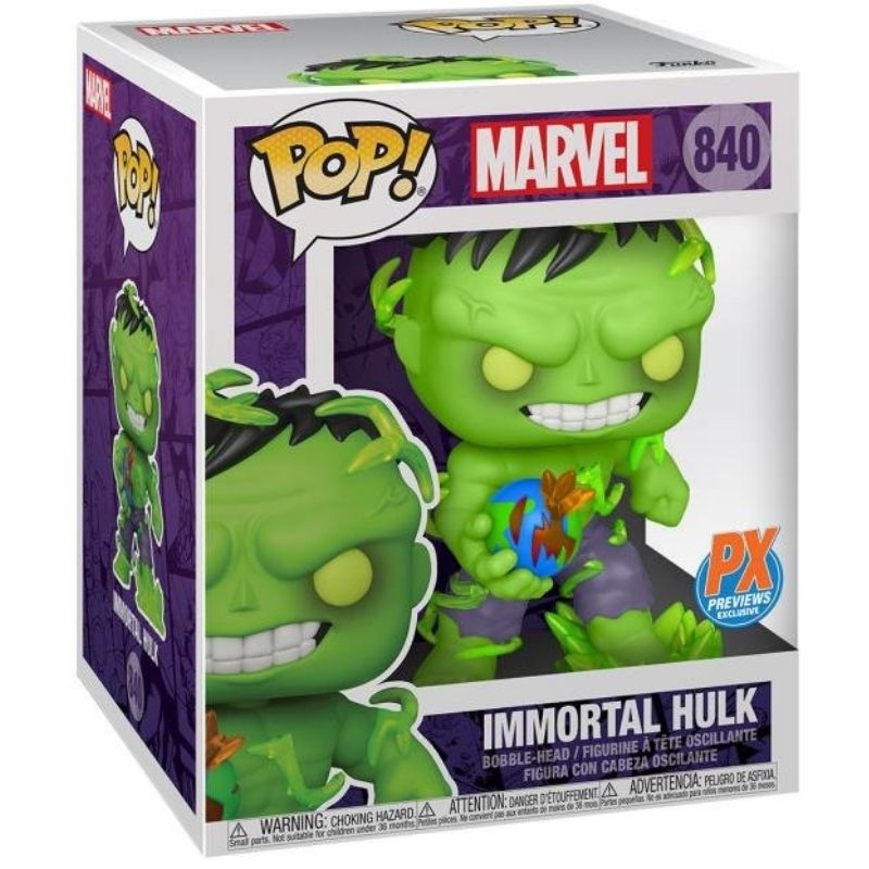 Funko Pop Marvel - 6" Immortal Hulk PX Previews EX