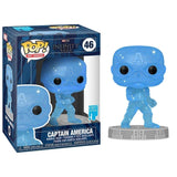 Funko Pop Marvel Infinity Saga Artist Series - Captain America (BU)