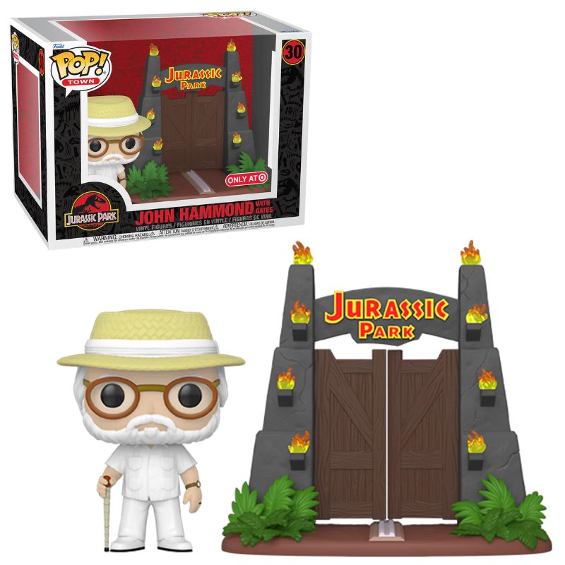 Funko Pop Jurassic Park - John Hammond At Gates Exclusive