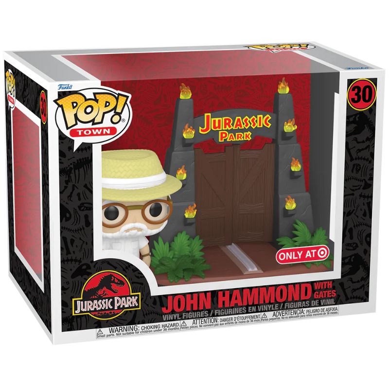 Funko Pop Jurassic Park - John Hammond At Gates Exclusive