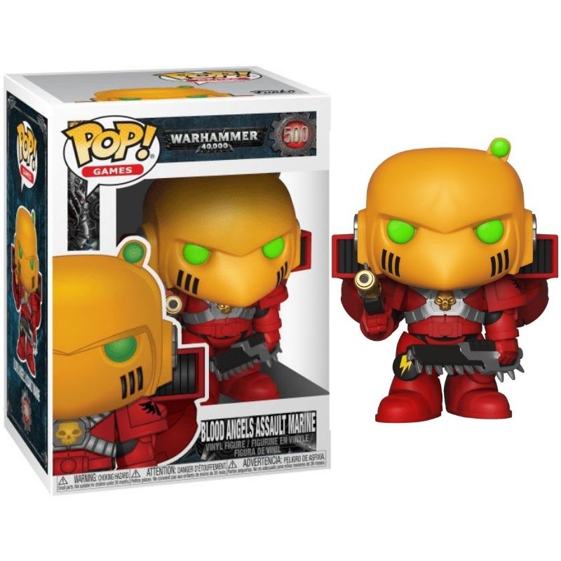 Funko Pop Warhammer 40,000 - Blood Angels Assault Marine