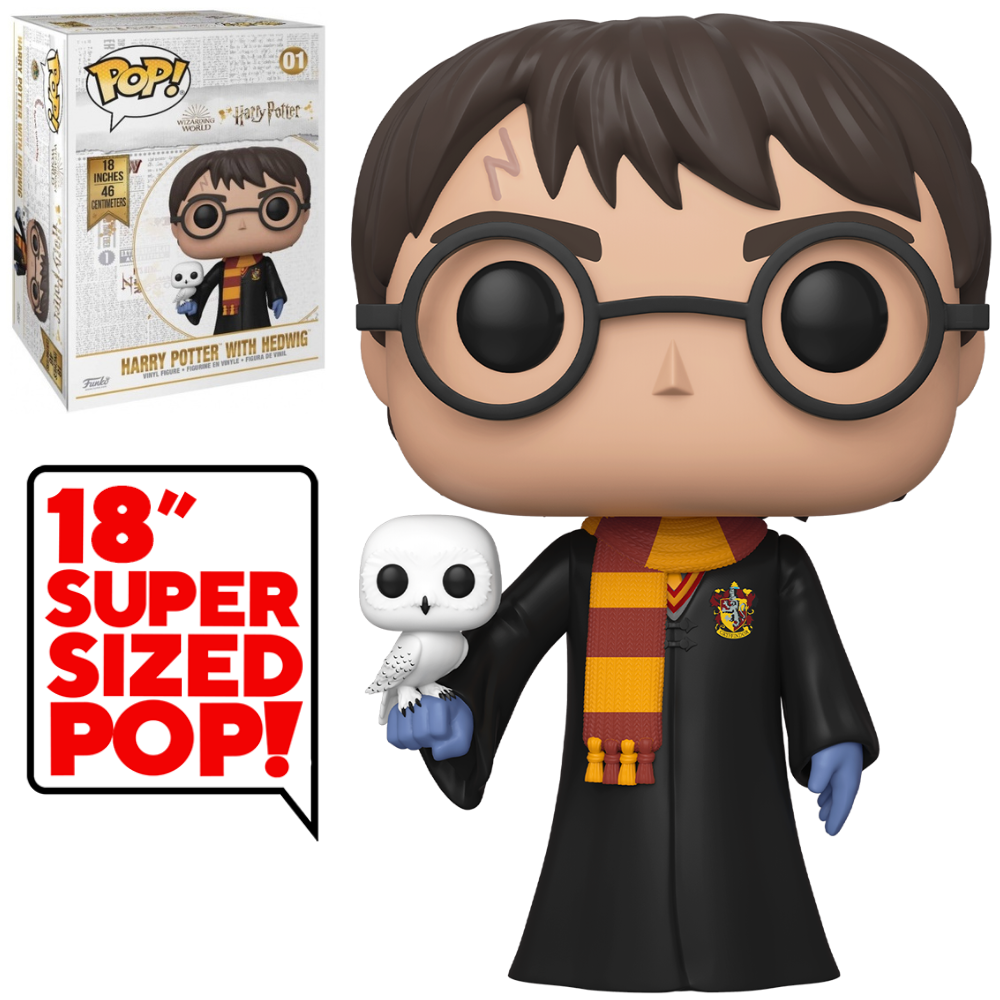 Funko Pop Harry Potter - 18" Harry Potter With Hedwig