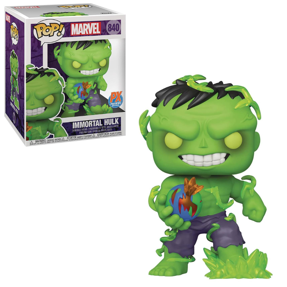 Funko Pop Marvel - 6" Immortal Hulk PX Previews EX