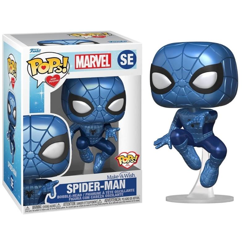 Funko Pop Marvel - Make A Wish Spiderman (MT)