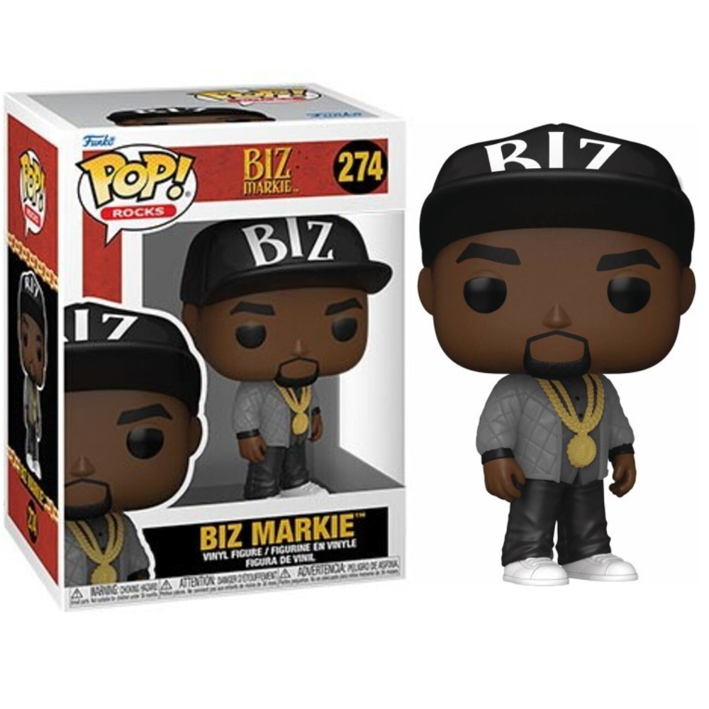 Funko Pop Rocks Biz Markie - Biz Markie (Hat & Gold-Chain)