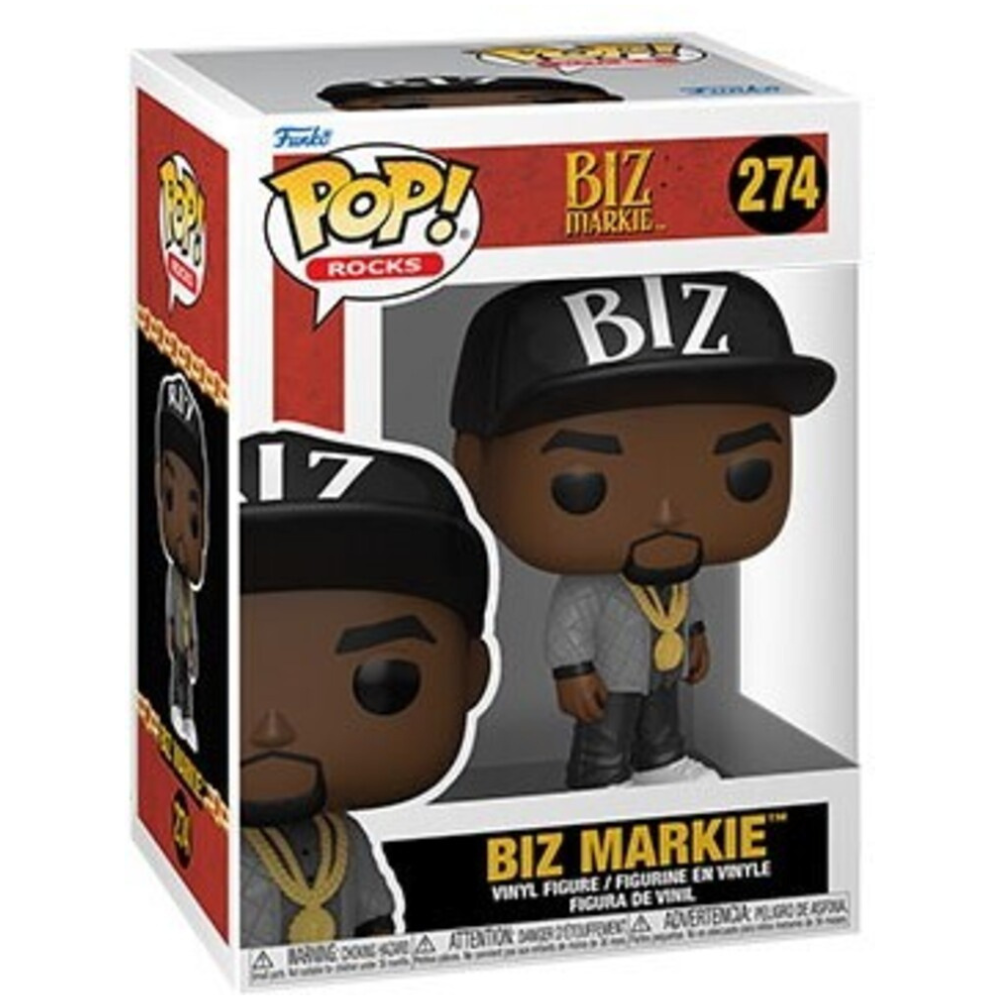 Funko Pop Rocks Biz Markie - Biz Markie (Hat & Gold-Chain)