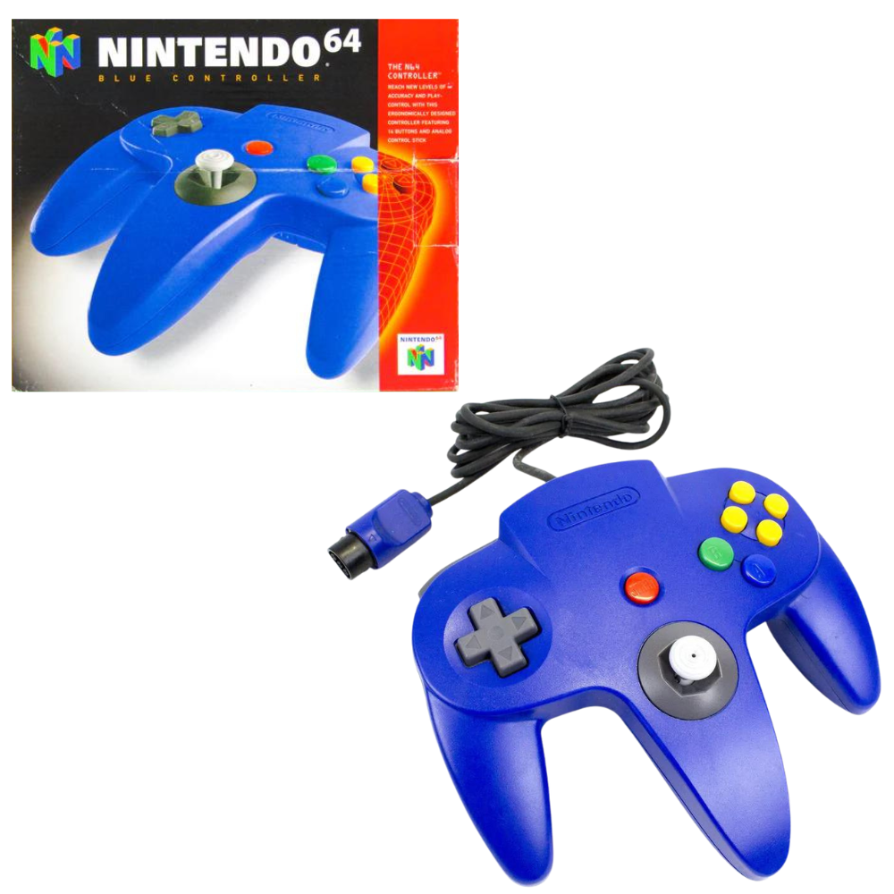 N64 Controller - Blue (In Box)