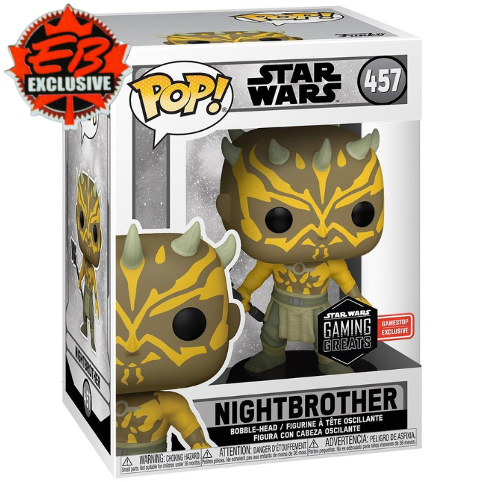 Funko Pop Star Wars Jedi Fallen Order - Nightbrother EC Games EX