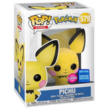 Funko Pop Pokemon - Pichu Flocked Pop Limited Edition Exclusive 2020 Wondrous Convention