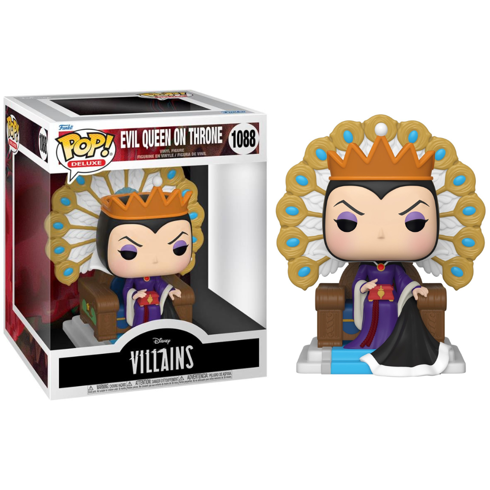 Funko Pop Deluxe Disney - Evil Queen On Throne