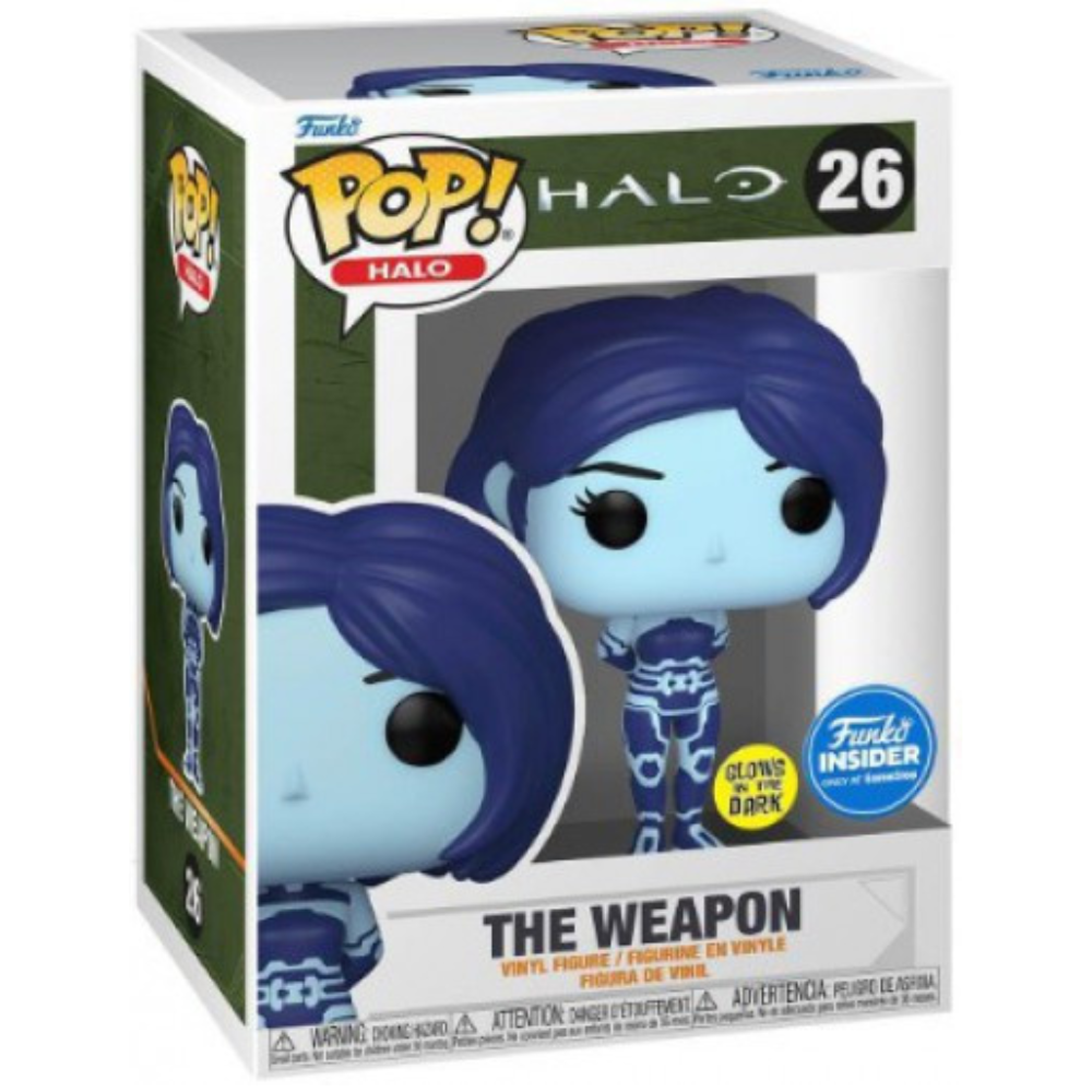 Funko Pop Halo - The Weapon (GITD) Funko Insider GameStop EX