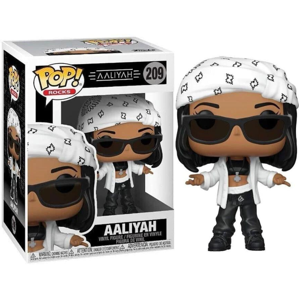 Funko Pop Rocks Aaliyah - Aaliyah (Bandana & Glasses)