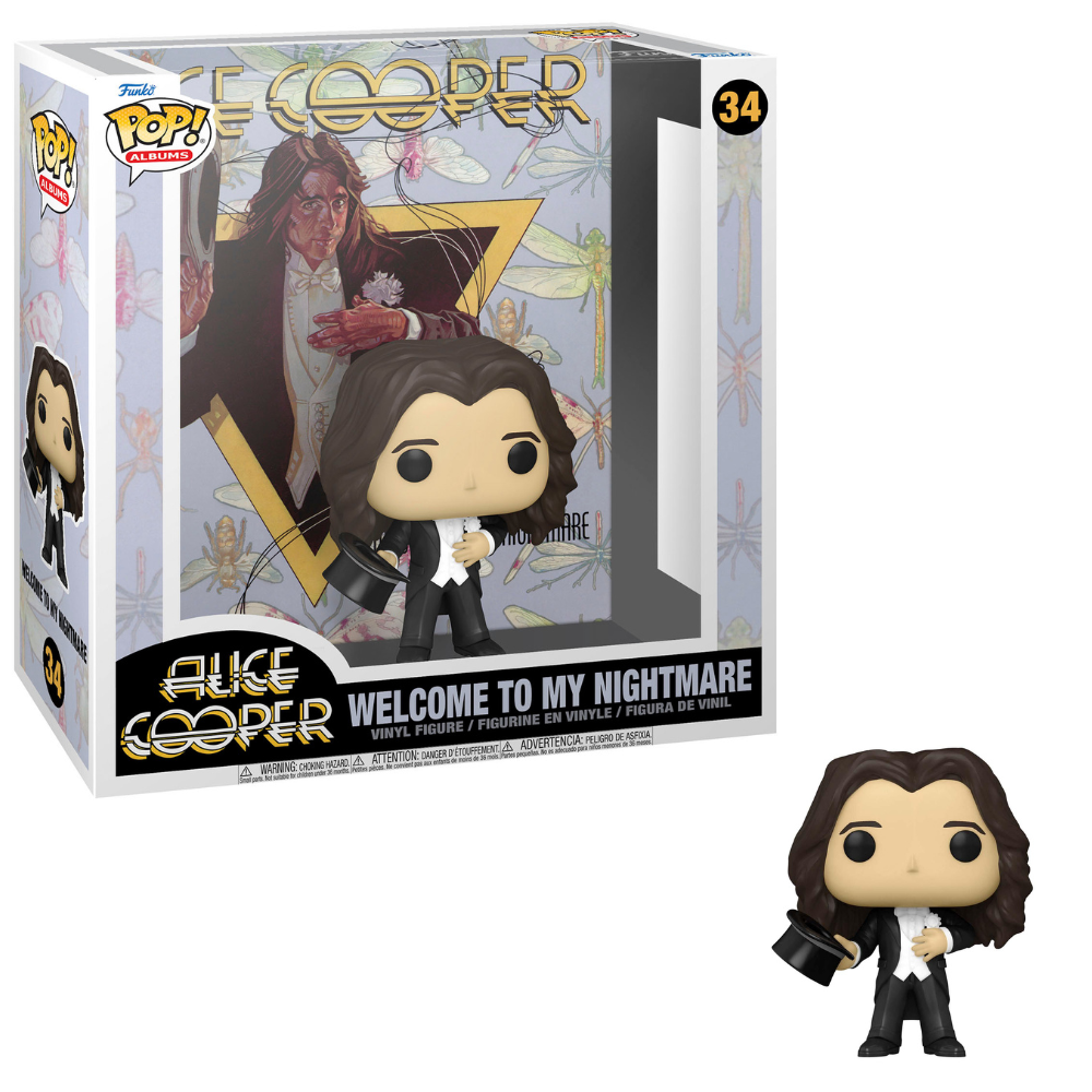 Funko POP! Albums: Alice Cooper- Welcome To My Nightmare