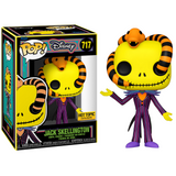 Funko Pop The Nightmare Before Christmas - Jack Skellington w/ Snake (Black Light) Hot Topic EX