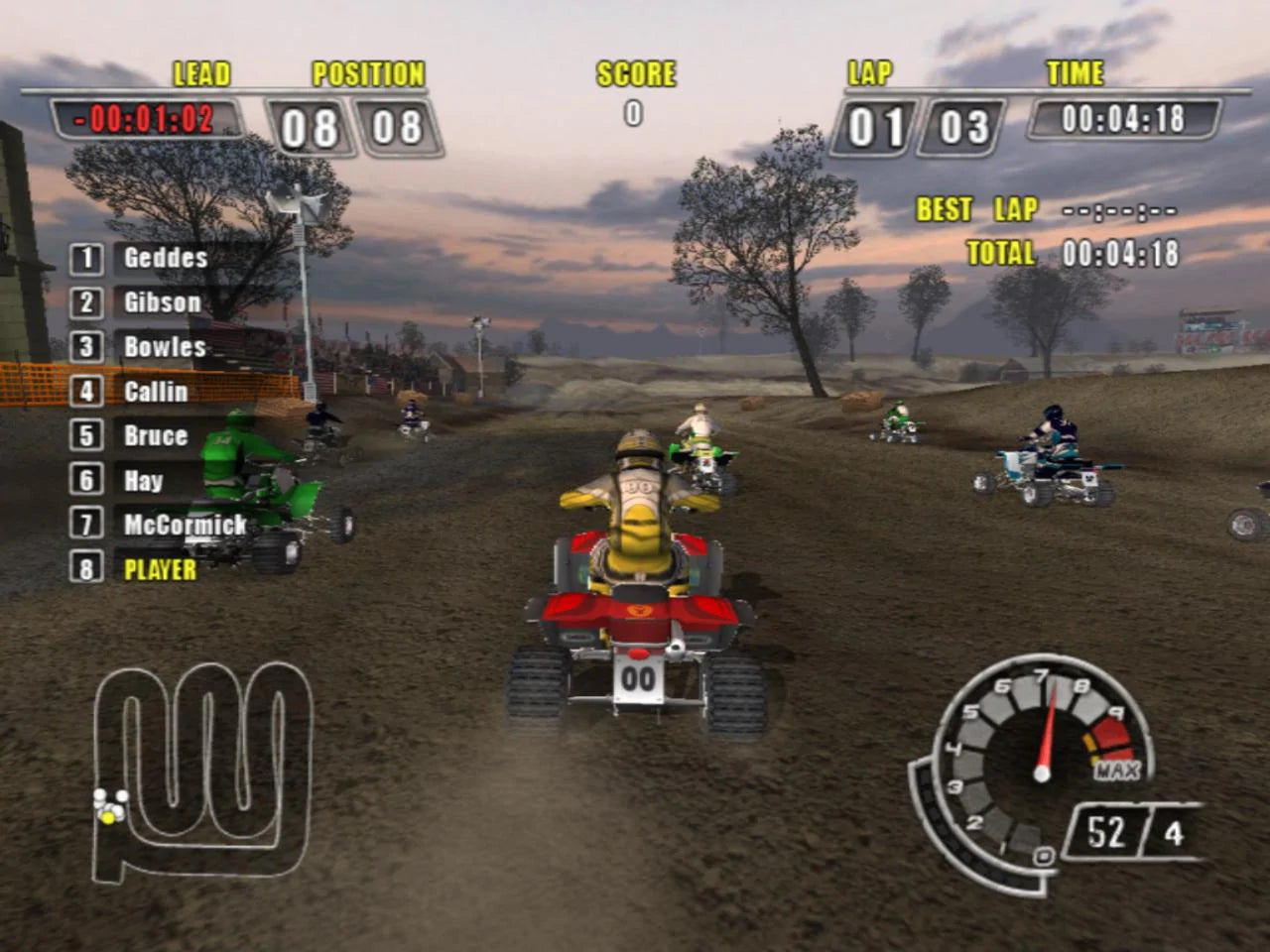 Atv offroad best sale fury 3 ps2